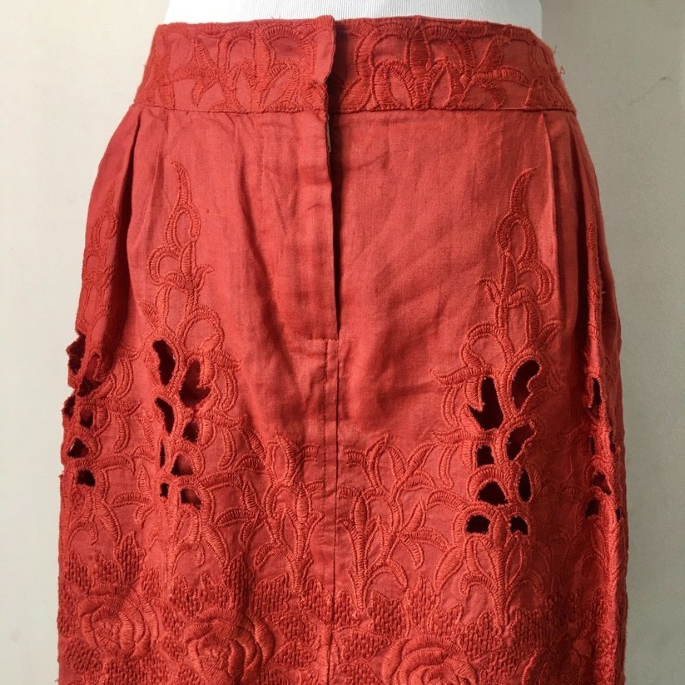 Anthropologie Yoana Baraschi Tomato Pocking Skirt - Picture 7 of 16